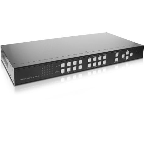 57830I  Matrix Switch HDMI  4x4 Video Wall FullHD  con IR / RS-232 Control,