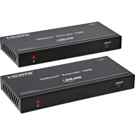 57886C  Video Extender, Cat.6, HDMI 4K/60Hz, HDBaseT Set Inline