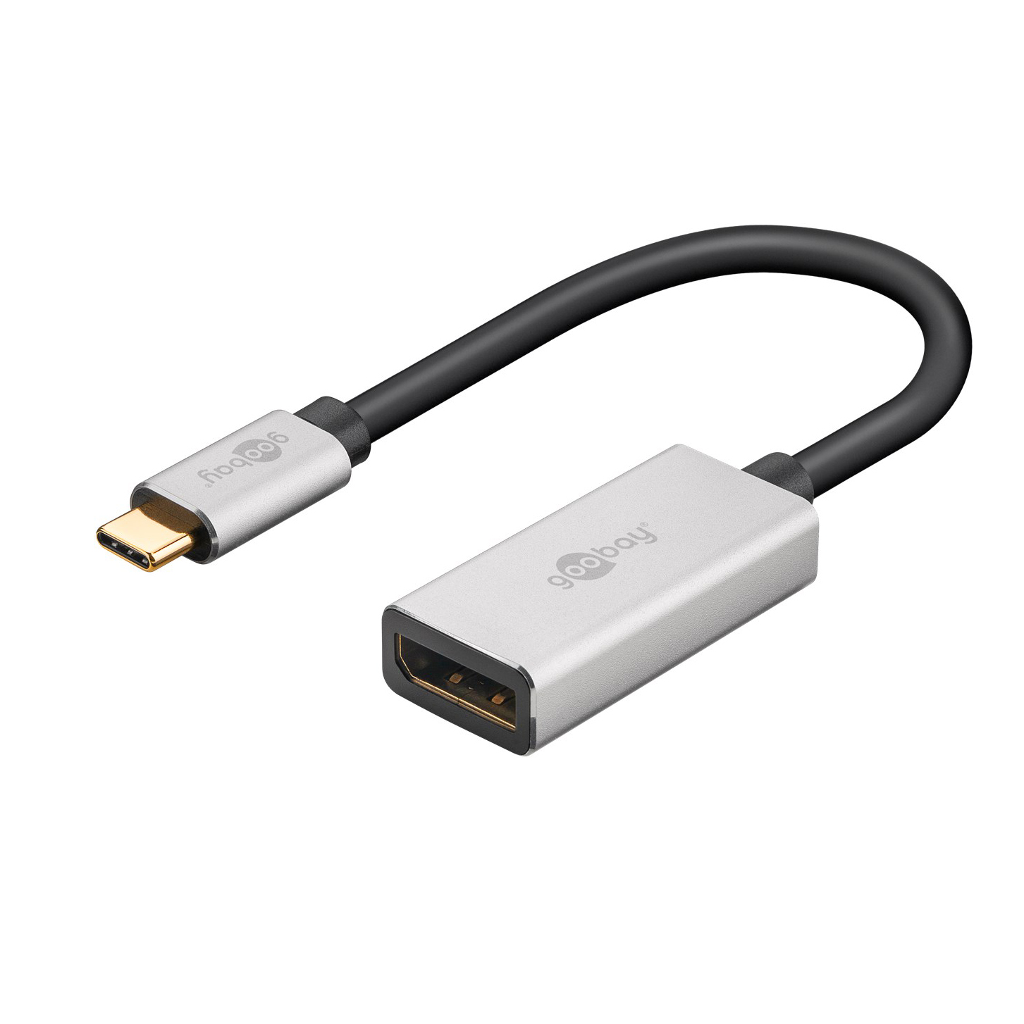 60195  Adaptador USB C a DisplayPort  4K @ 120 Hz and 8K @ 60 Hz 32.4 Gbit/s Bulk