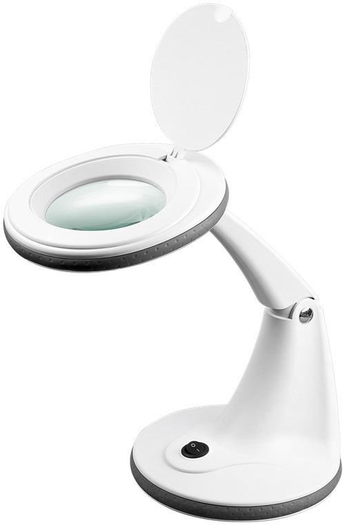 60366  Lupa 6W 450lm 100mm 30LED STAND