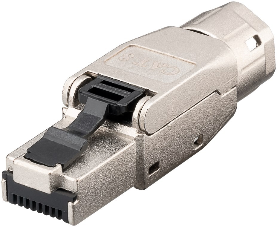 61130  Conector RJ45 Cat 8.1 STP  Sin Herramientas GOOBAY     (PRECIO 1 UNIDAD)   (EMBALAJE  1/50/250)