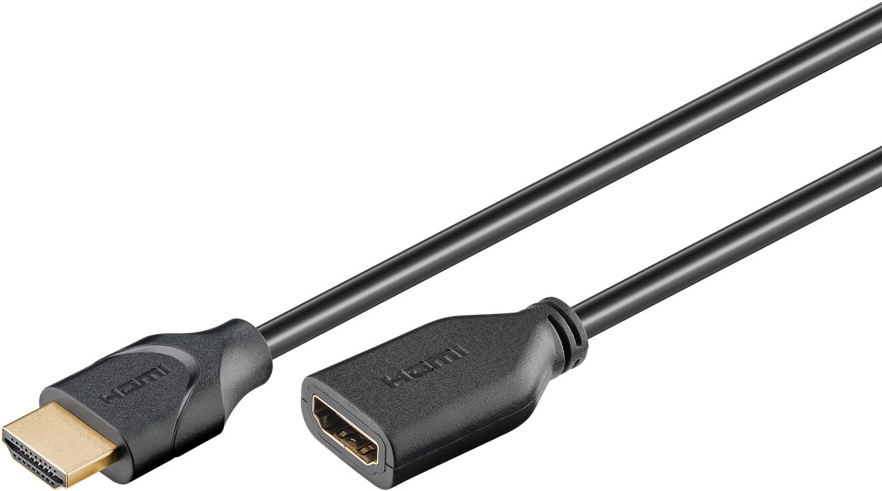 61306  Cable Extension 0,50m HDMI A macho > HDMI A hembra 4K/60Hz