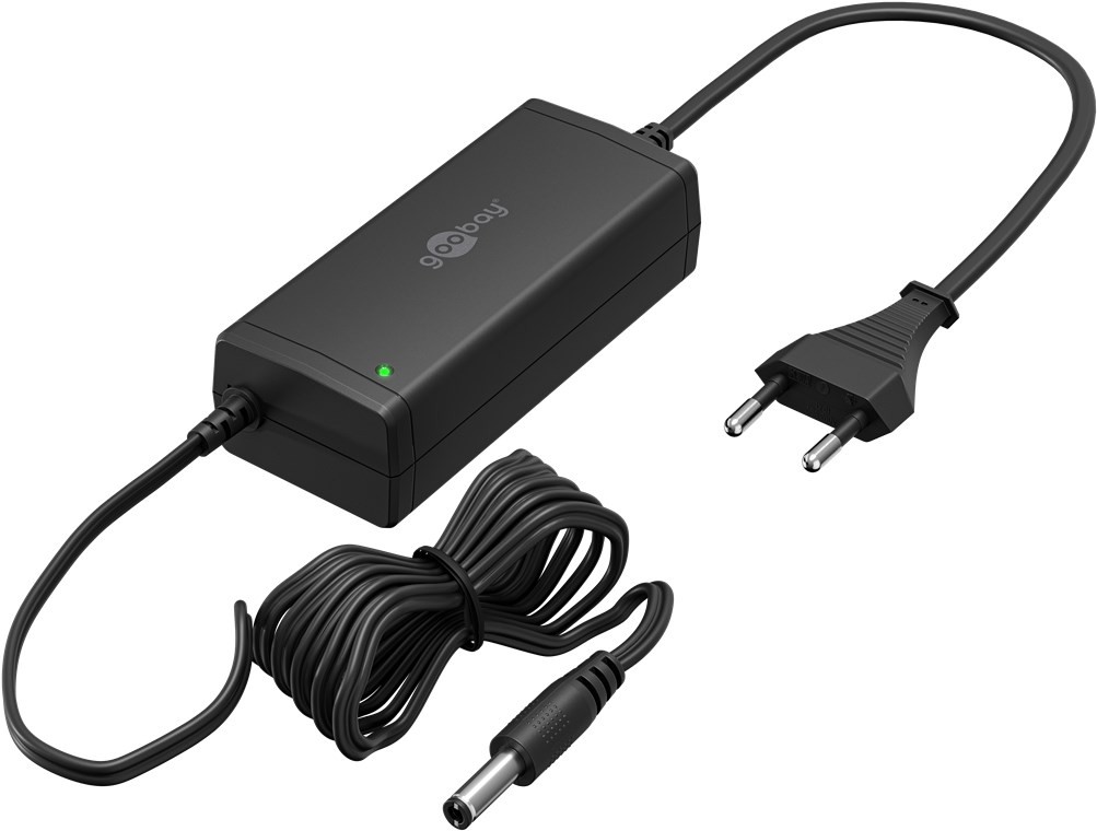 64980  Fuente de Alimentacion 12V 36W 3A Conector 5.5mmx2.1mm Goobay