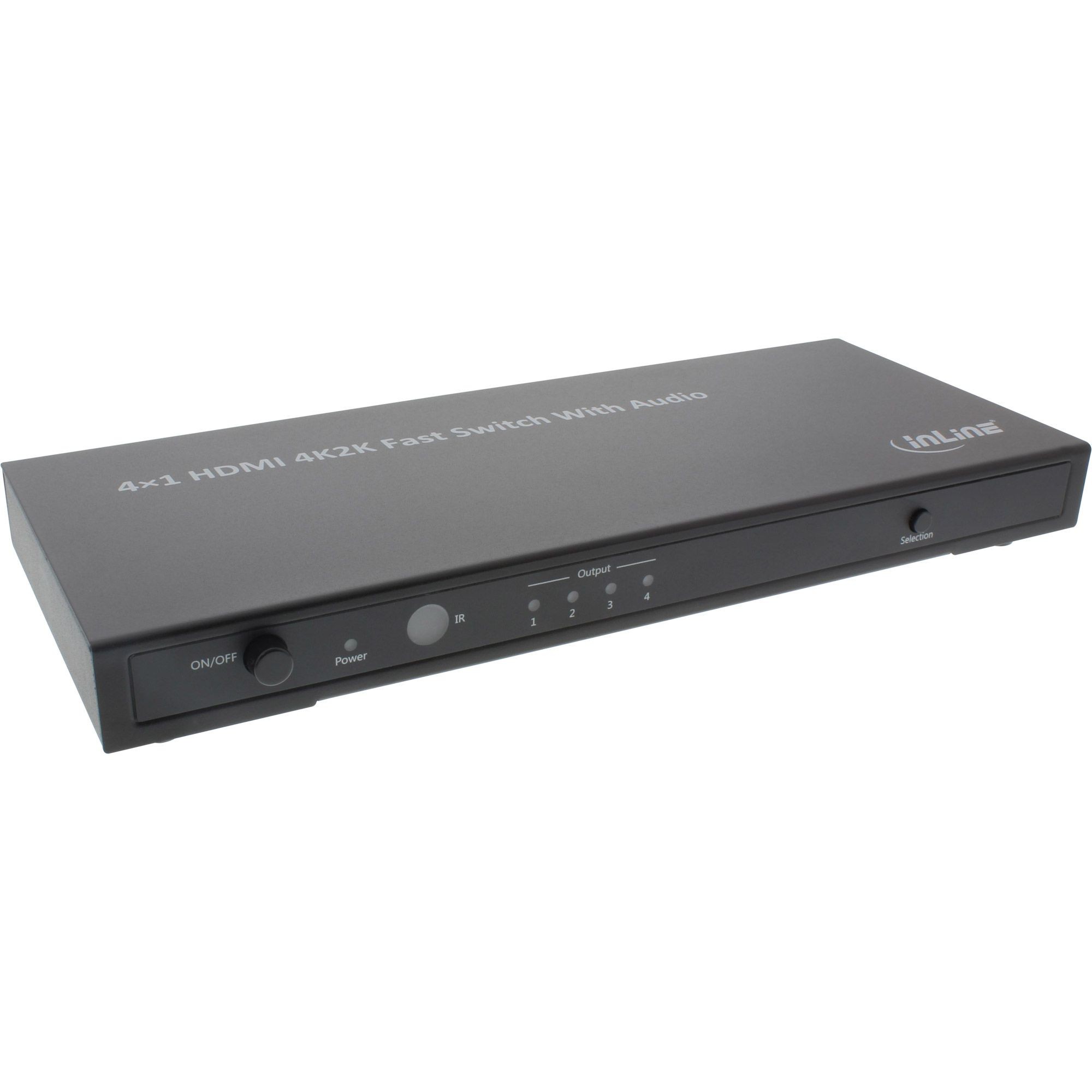 65017  Conmutador 4x1 HDMI  con Audio