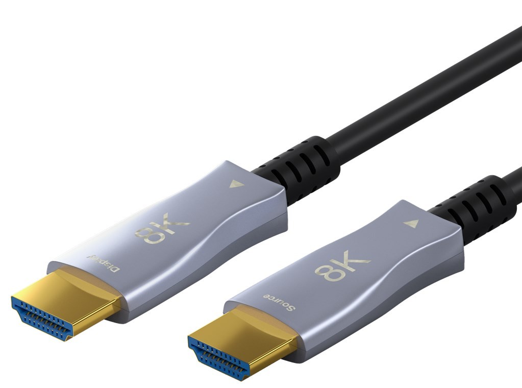65559  Cable HDMI A-A 20 metros Optico activo 8K 60Hz  48Gbps Goobay Cable AOC