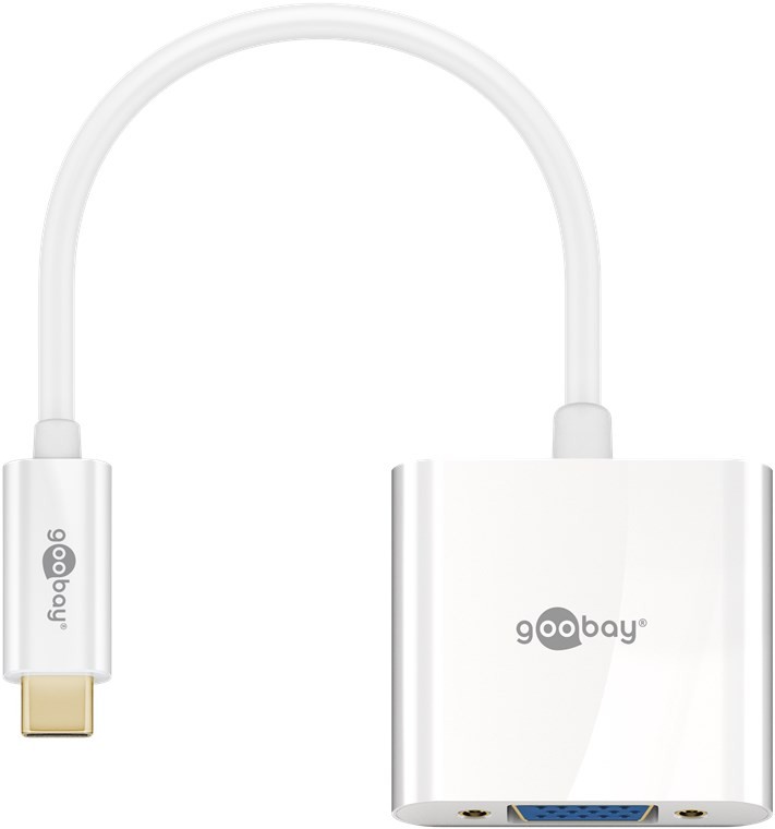 66260  Adaptador USB 3.1 Tipo C a VGA Blanco