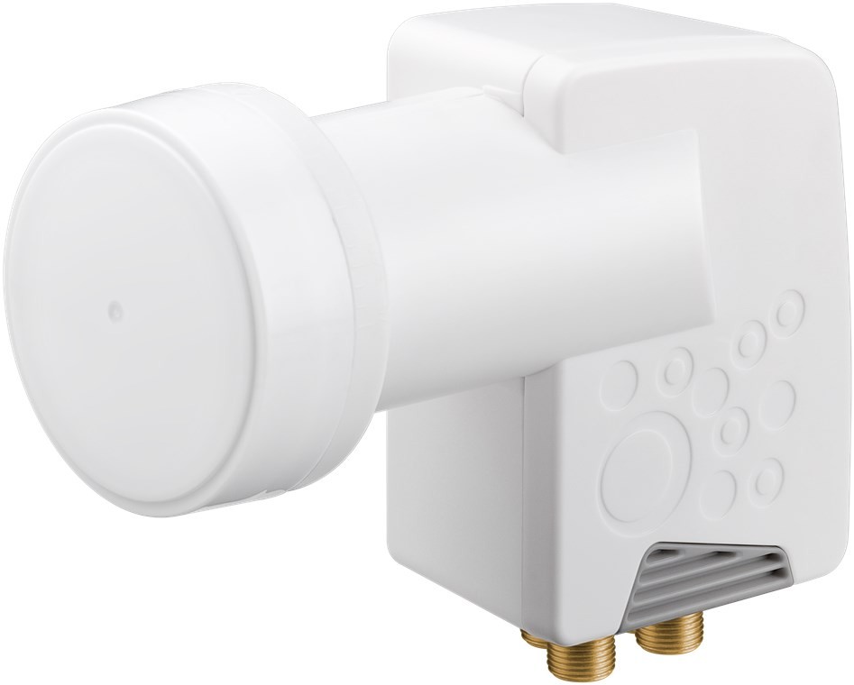 67272  LNB digital SAT (DVB-S2) para 4 participantes (8K, 4K, UHD, HDTV, 3D)