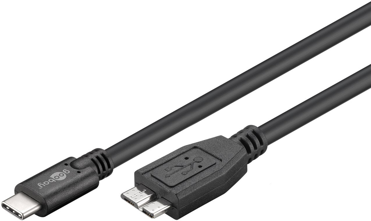 67996  Cable USB-C M a Micro B M USB 3.0 1.0 m 15W 5 Gbps