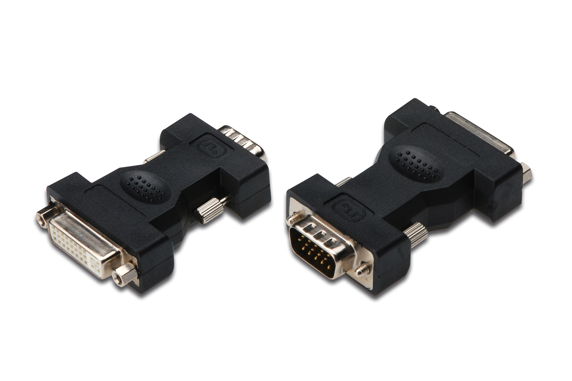 68029  Adaptador DVI-I Hembra Dual-Link (24+5 pin) a VGA Macho