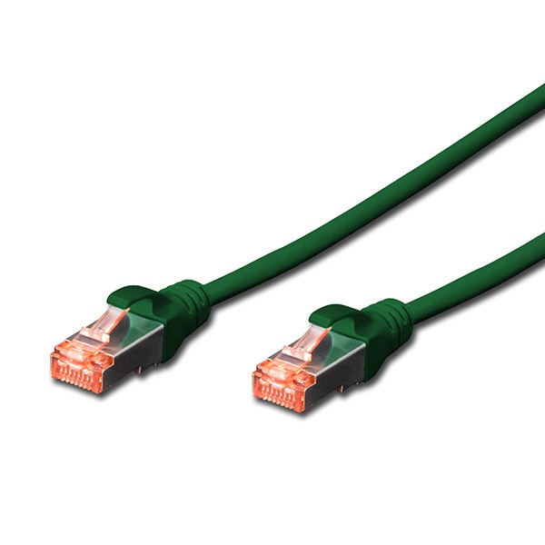 68290  Latiguillo CAT 6, S/FTP,  2.00 m, Verde, LSZH Goobay
