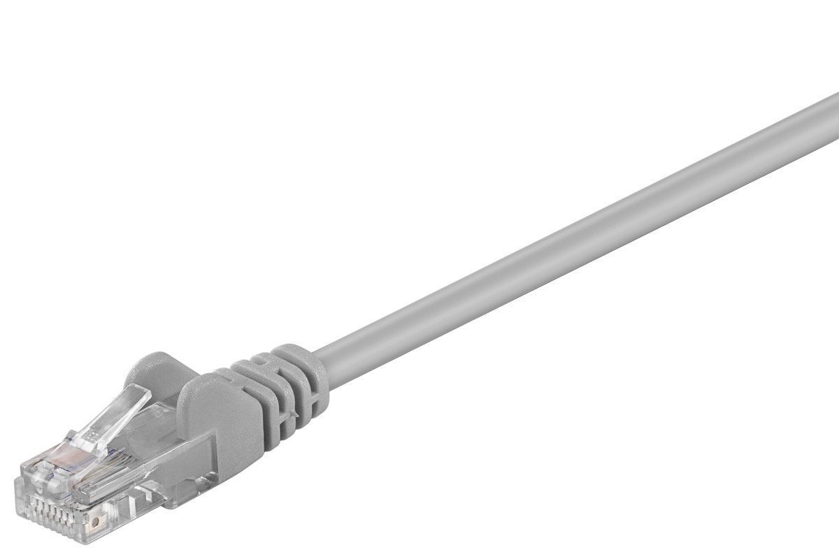 68347  Latiguillo CAT 5e, U-UTP, 10.00 m, Gris, CCA-PVC