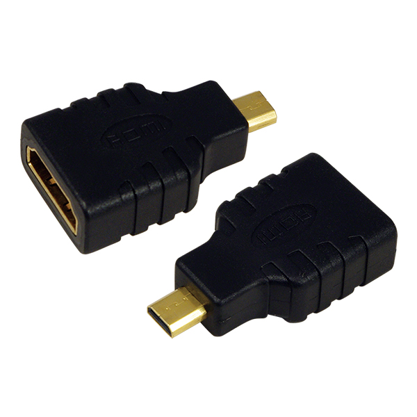 68842  Adaptador Micro HDMI-D Macho a HDMI-A Hembra