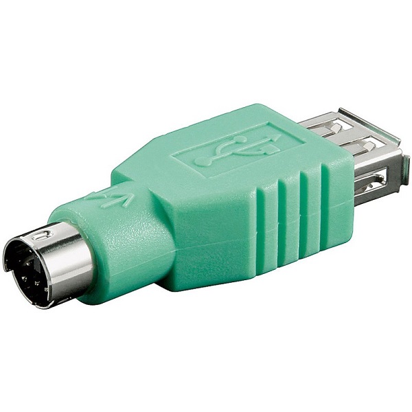 68919  Adaptador USB 2.0 Hembra A a PS/2 Macho MDIN6