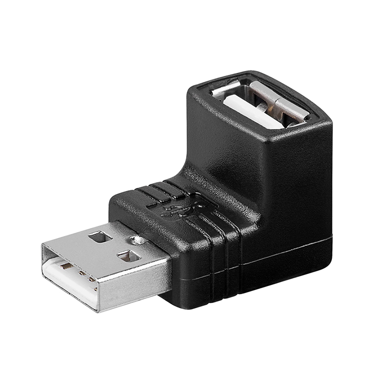 68920  Adaptador USB 2.0 Macho A a USB 2.0 Hembra A 90º