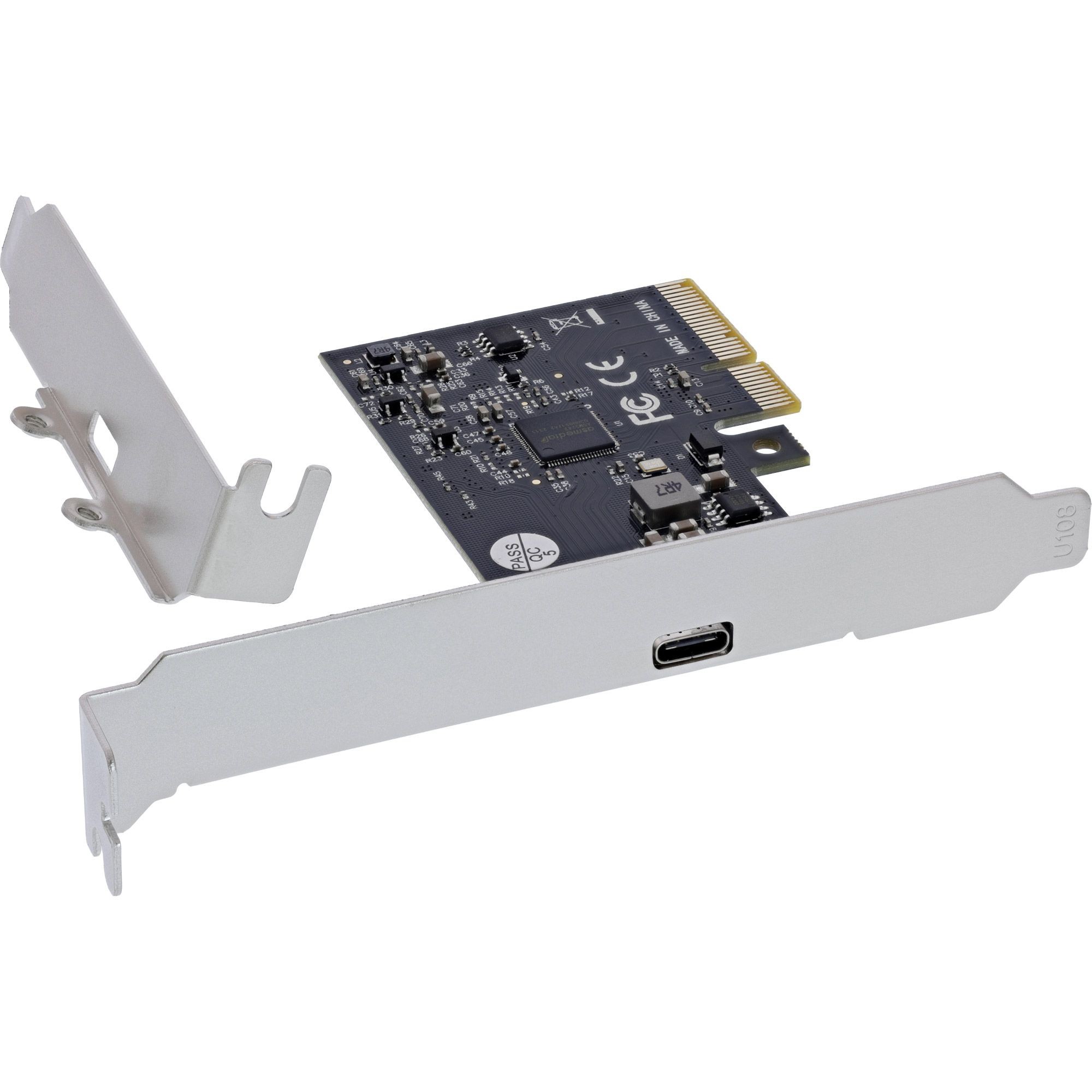 76660I  Tarjeta PCIe x4, 1 puerto USB-C, USB 3.2 Gen.2x2