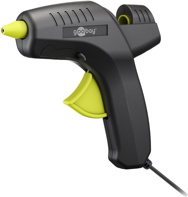 77824  Pistola de pegamento caliente Premium, 80 W, incluye 2 barras de pegamento 
para barras pegamento caliente de 11 mm de diámetr