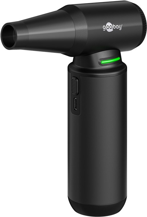 77831  Soplador de Aire Air Duster Superior, negro
 Set de limpieza con 8 boquillas y 3 cepillos, 130.000 rpm, 180 W, diseño de alumi