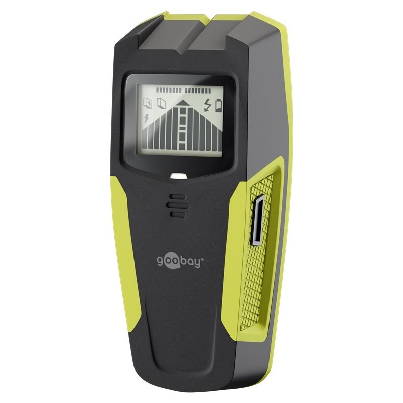 77833  Multidetector
Encuentra vigas de madera y cables con corriente en paneles de yeso.