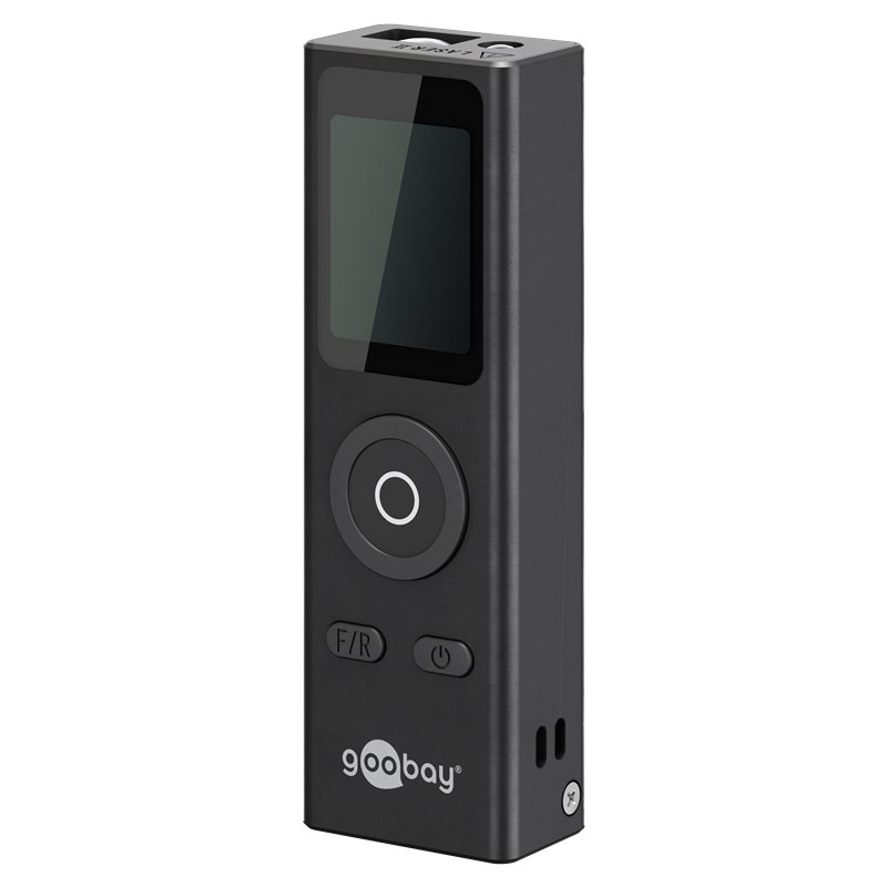 77834  Medidor de distancia láser
 Alcance de 30 m, adecuado para medir longitud, área y volumen