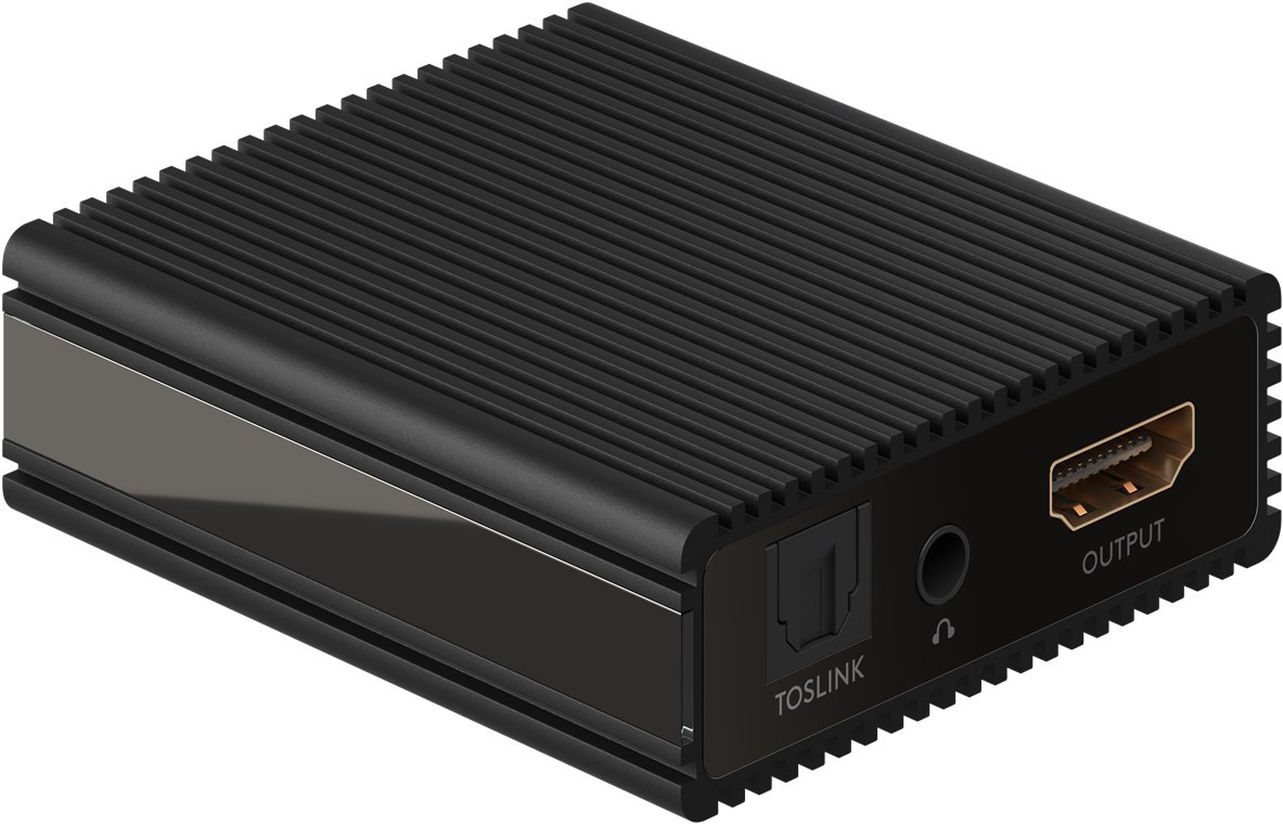 79138  Extractor de audio HDMI 4K/30Hz (3840x2160) UHD  Goobay
