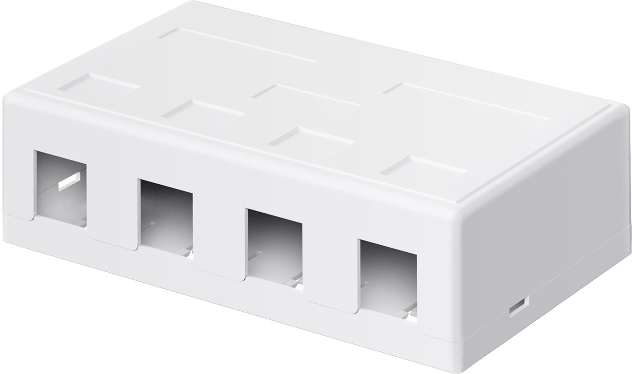 79376  Caja de Punto de Consolidacion para 4 Keystone  Salida  Lateral