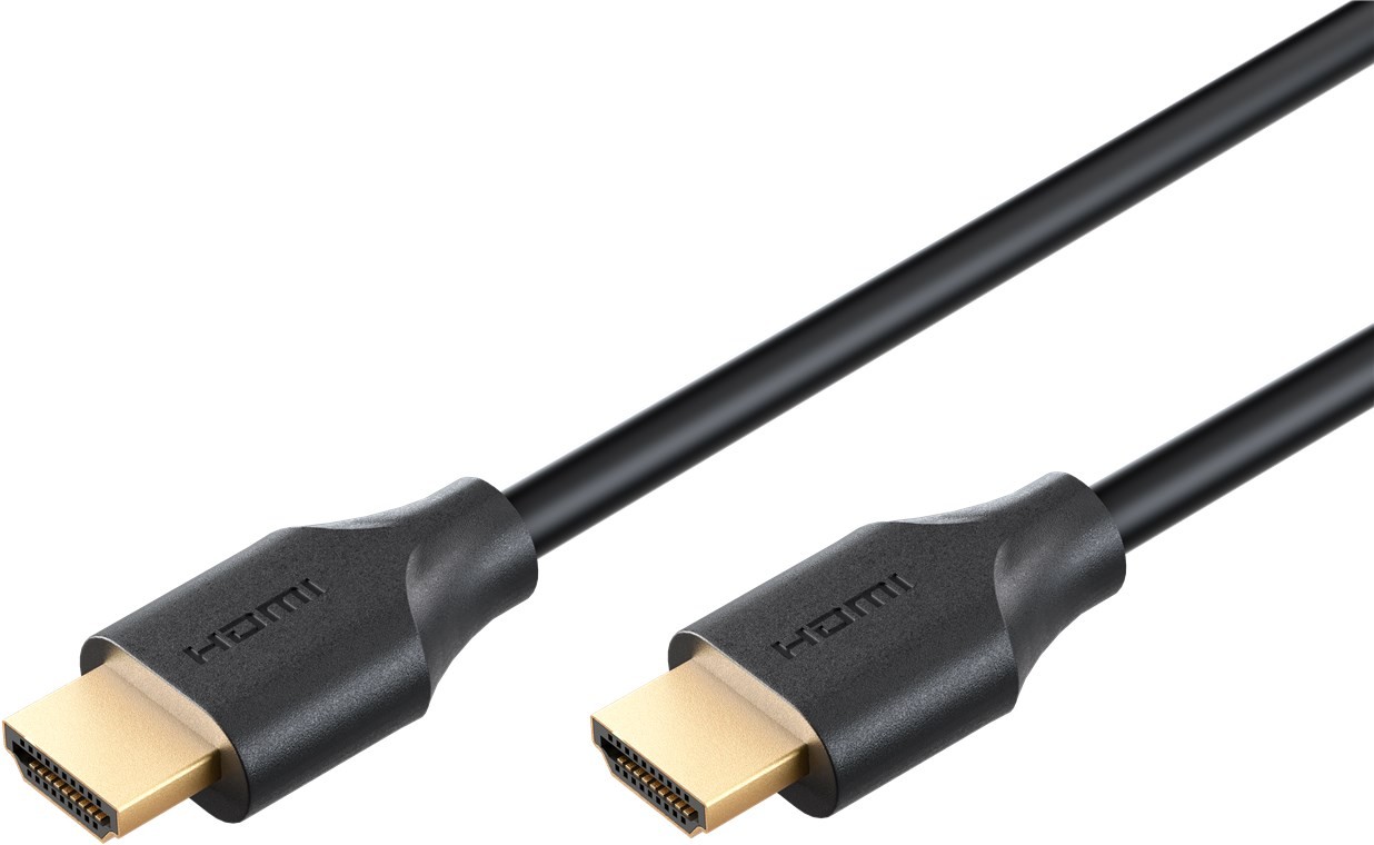 80092  Cable HDMI A-A  1,50 metros Negro16K/60 Hz, 96 Gbit/s