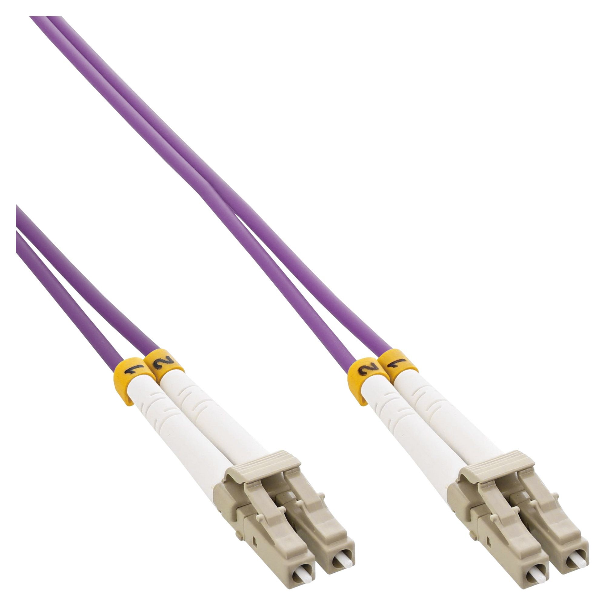 88544P  Latiguillo F.O. LC a LC MM OM4 - 0,50m 50/125 &micro;, Duplex, InLine