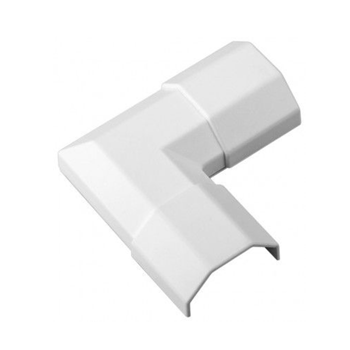 90782  Canaleta de Aluminio para Cables, Blanco, 3,4 Angulo de  90º para 90727Goobay