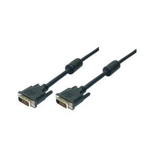 93111  Cable  3m DVI - D (24+1) Macho-Macho Dual Link + Ferrita