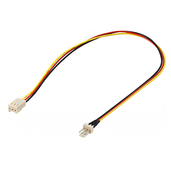 93631  Cable extension de 3 pins Macho-Hembra 30 cm