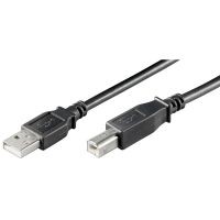 95129  Cable USB 2.0 (AM/BM)  0.25m Negro