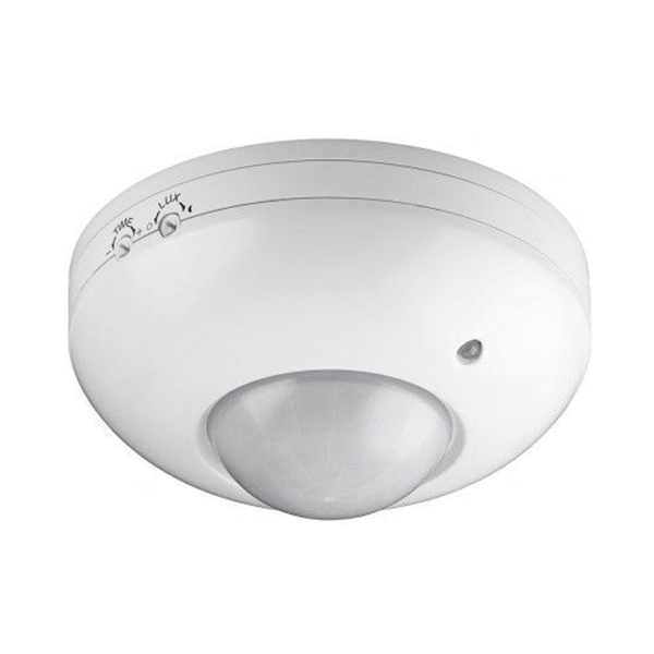 95172  Detector de movimiento por infrarrojos 
montaje techo, detección de 360°, Interior IP20 apto para LED