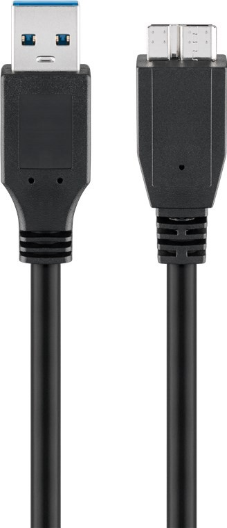 95734  Cable USB 3.0 A Macho - Micro B Macho    0,50 m.