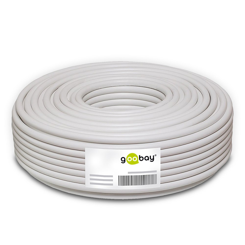 96093  Bobina CAT 6A S-FTP   50m Flexible Gris AWG26/7 LSZH