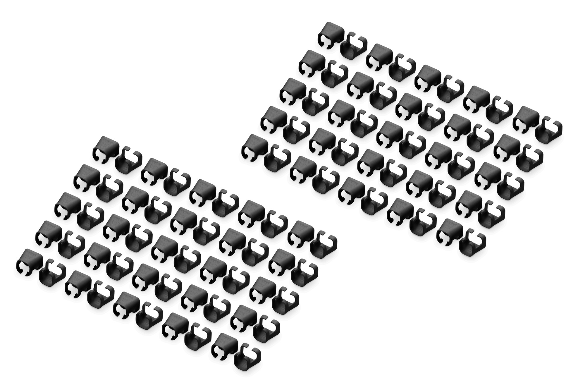 A-CC-BL  Clips de colores para cables RJ45 Color Negro, paquete de 100 unidades DIGITUS