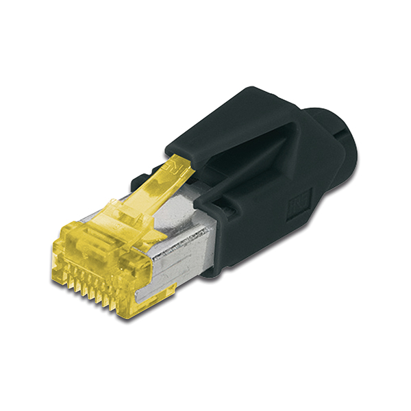 A-MO6A 8/8 HRS  Conector modular Cat 6A RJ45 M STP Hirose TM31