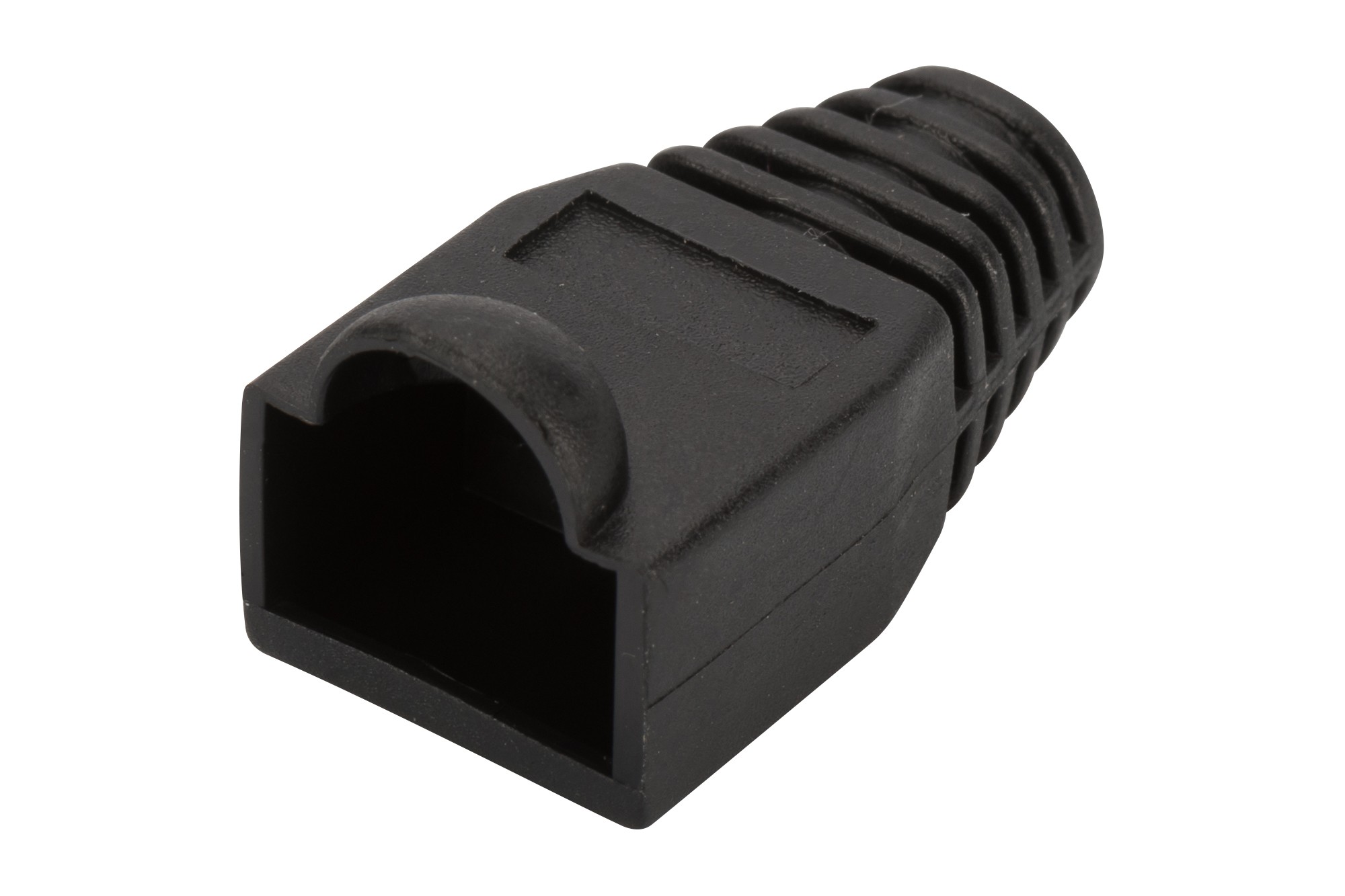 A-MOT 8/8  Capuchón RJ45 NEGRO  ANTIDOBLECES digitus (PRECIO 1 UNIDAD)   (EMBALAJE  1/100/2000)