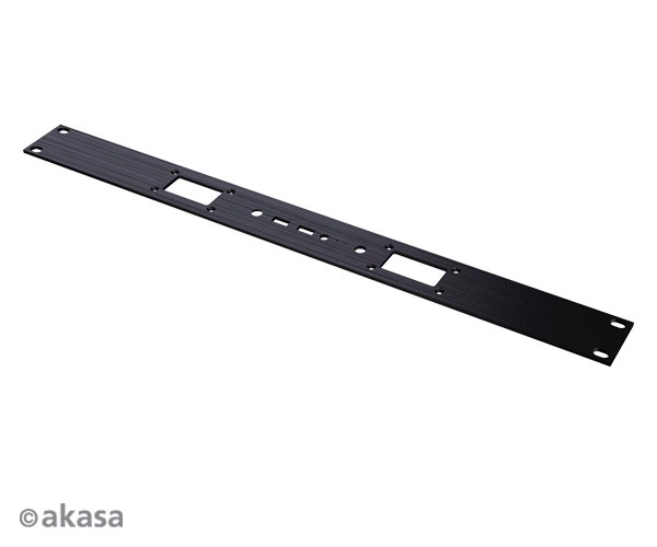 A-NUC23-FP01  Frontal 1U Rackmount front plate for Plato, Plato X, Plato X