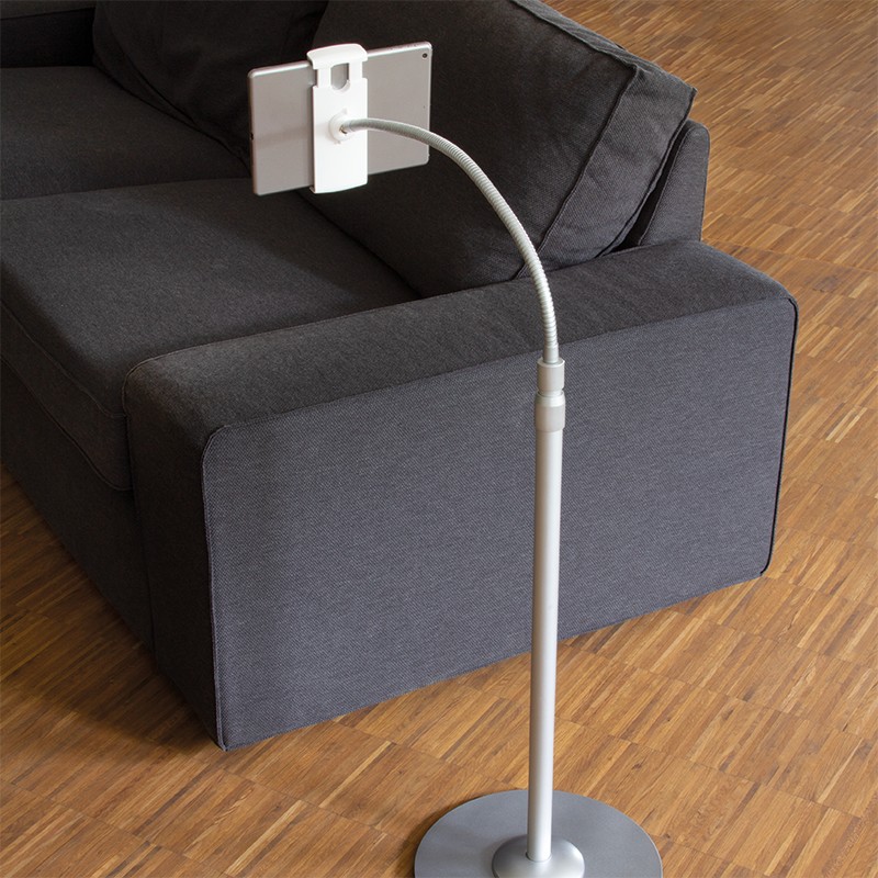 AA0082  Soporte de suelo de cuello de cisne para dispositivos Moviles