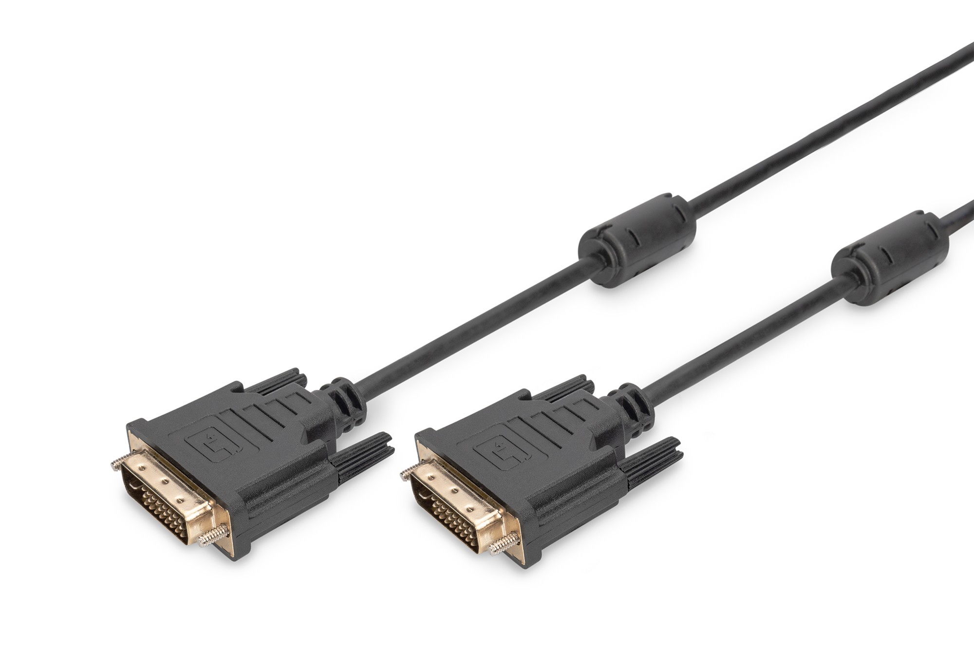 AK-320101-050-S  Cable  5m DVI - D (24+1) Macho-Macho Dual Link + Ferrita