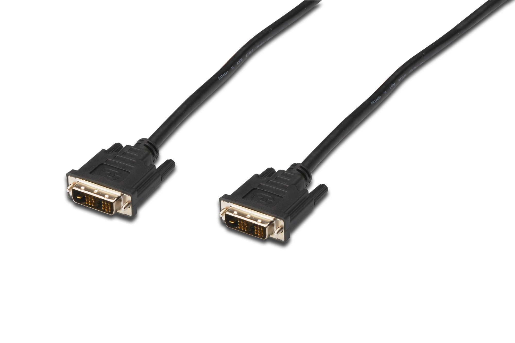 AK-320107-020-S  Cable  2m DVI - D (18+1) Macho-Macho Single Link **