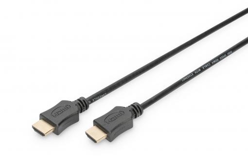 AK-330114-030-S  Cable HDMI A-A  3 metros Negro  Full HD (1080p)