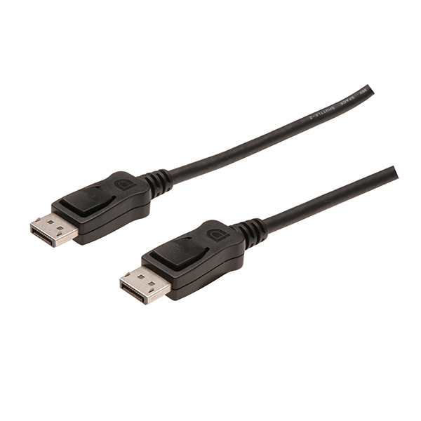 AK-340100-100-S  Cable Displayport  Macho-Macho de 10m V.1.1a Full HD 1080p, negro