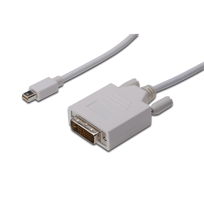 AK-340305-020-W  Cable Mini DisplayPort/ DVI-D 24+1  2m 1.1a Blanco