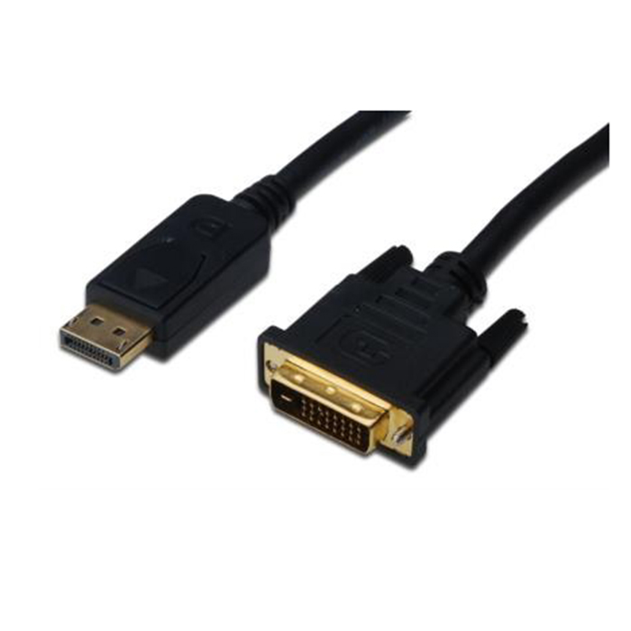 AK-340306-020-S  Cable Displayport 1.1a Macho a DVI-D (24+1) Macho  2m