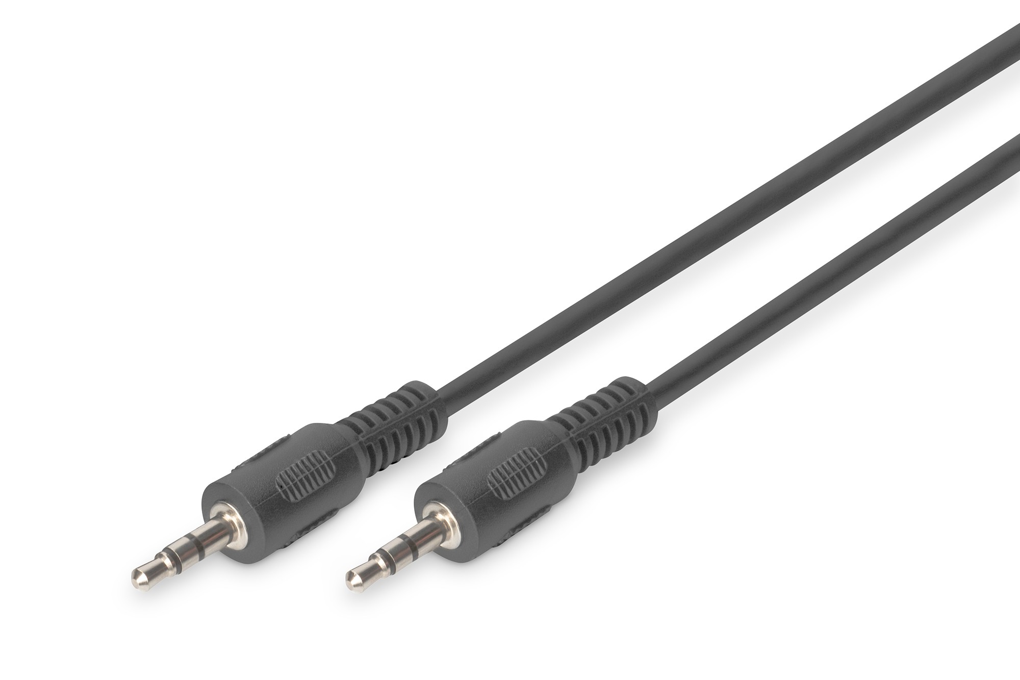 AK-510100-025-S  Cable de  2,50 metros Audio Stereo MiniJack 3.5 Macho/Macho Digitus Retail Polybag