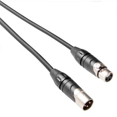 AK2106  Cable audio microfono XLR 3-pin macho a hembra de 20m Amphenol