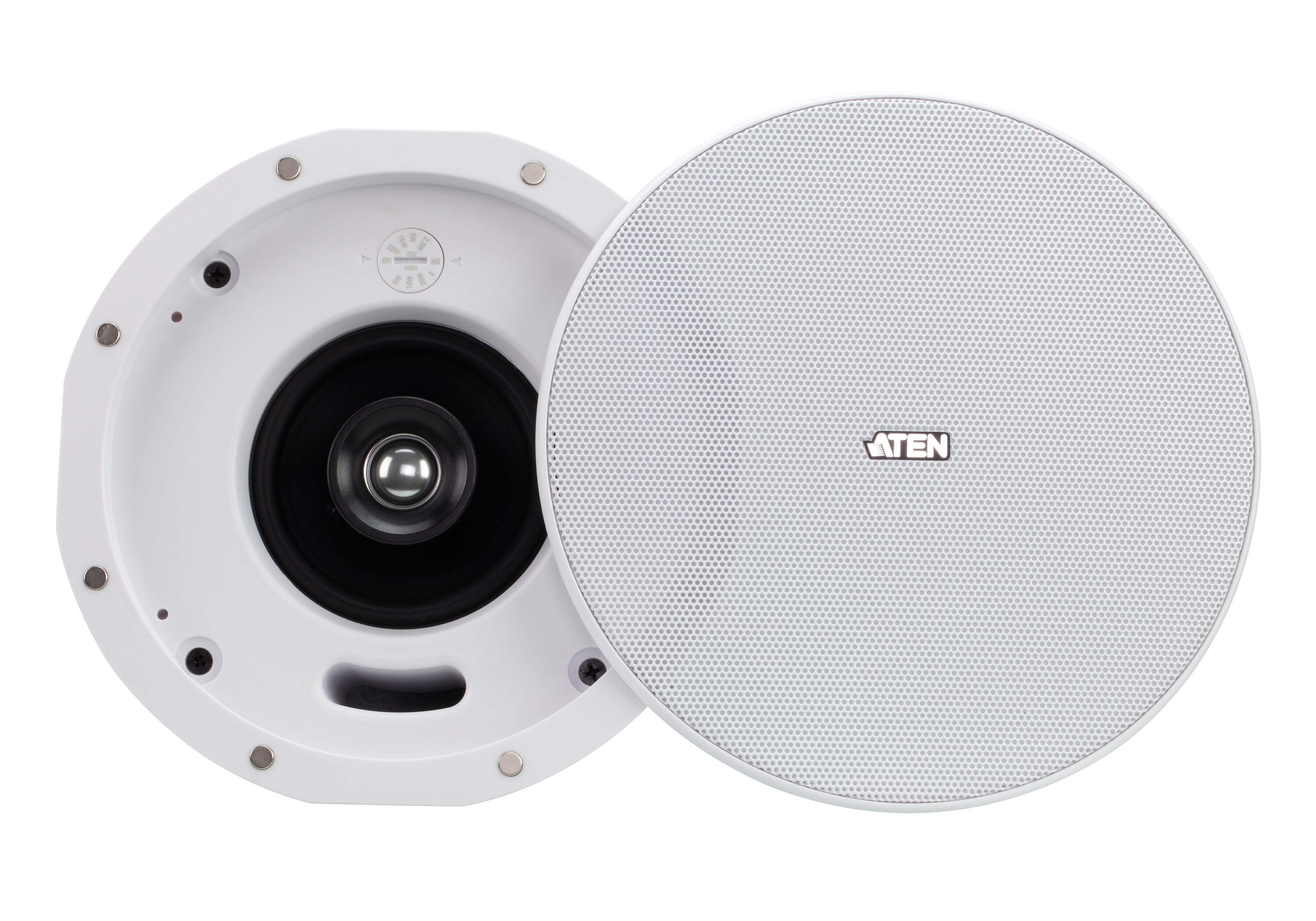 AS106  Altavoz coaxial de techo de 6.5 pulgadas ATEN AS106