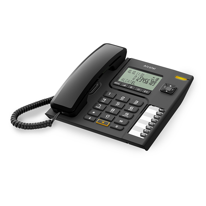 ATL1413755  Alcatel T76 El teléfono con pantalla y manos-libres que lo tiene todo 8 memorias directas y 10 memorias indirectas