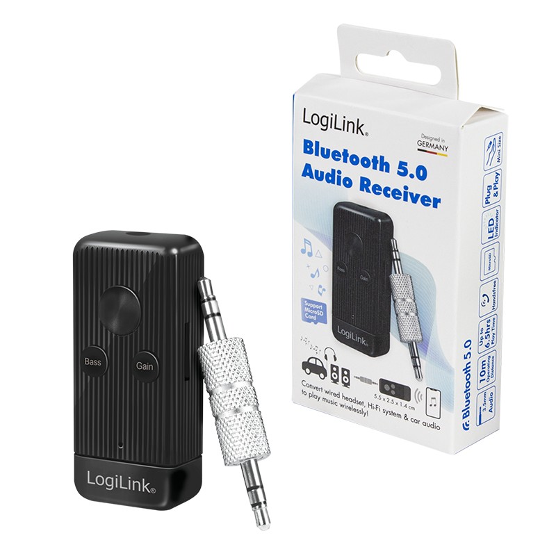 BT0055  Receptor de Audio Bluetooth 5.0  Logilink